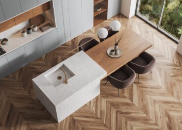Dividing home space into zones with floor panels
